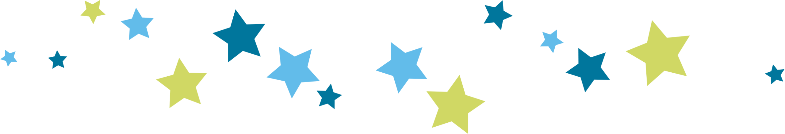 Pizzazz star divider